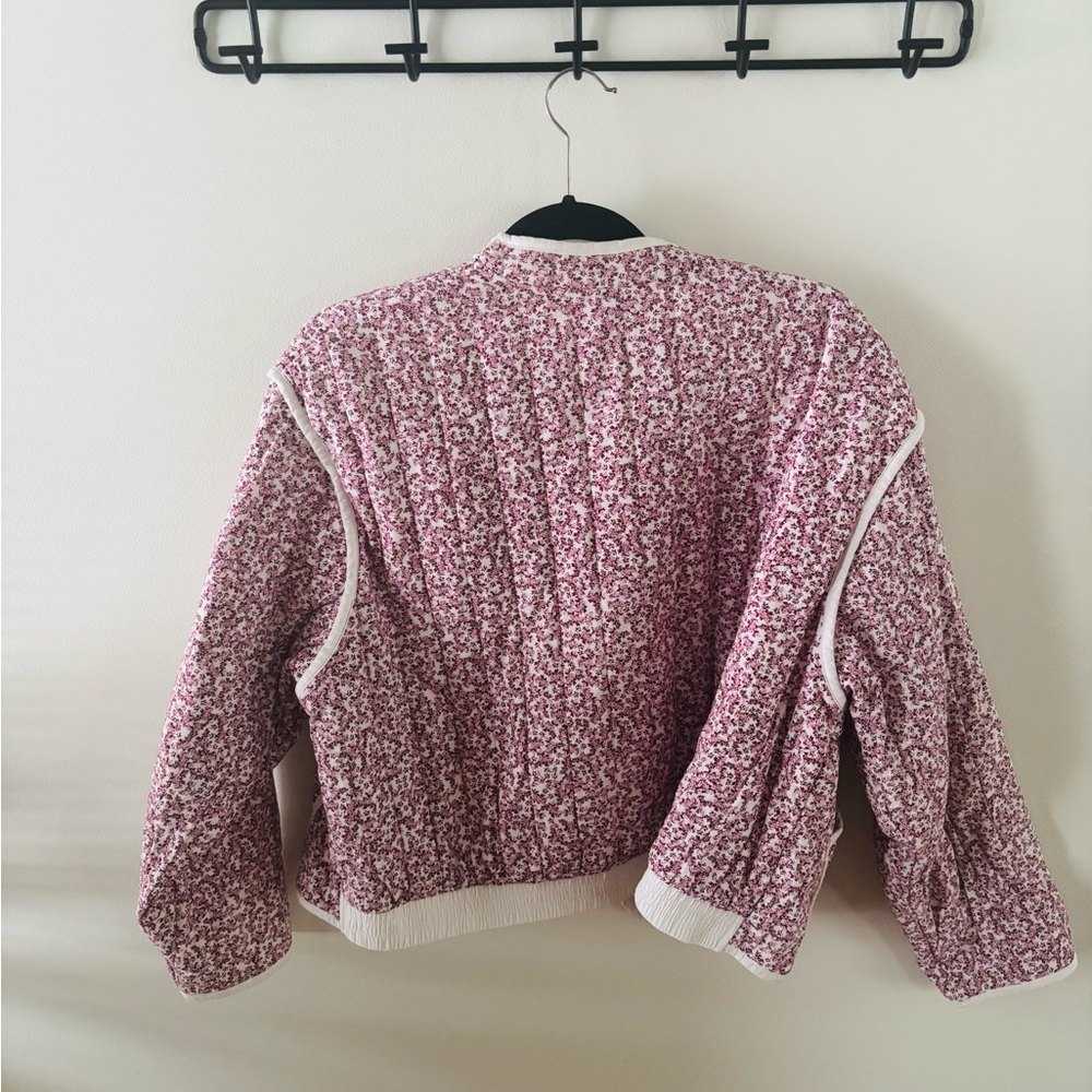 Universal Thread White Quilted Jacket - image 5